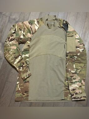 US Army Combat Shirt Mens Medium Multicam Flame Resistant FR OCP Long Sleeve NWT